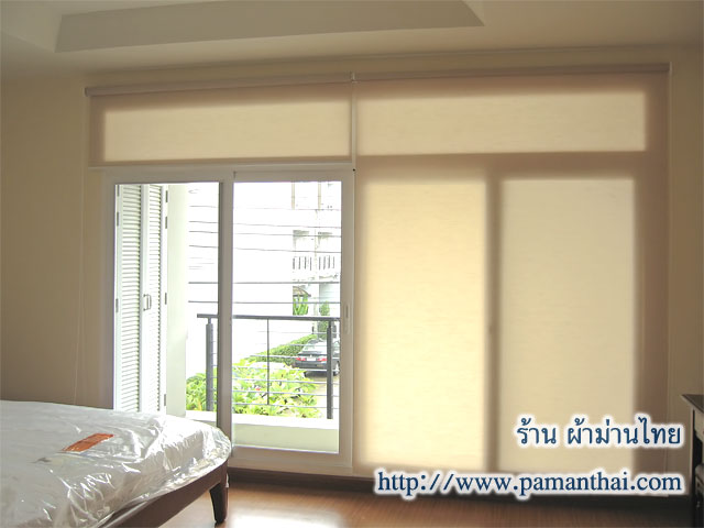 ม่านม้วนใบชนิดที่ยอมให้แสงผ่านได้บ้าง