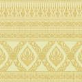 บอร์ดเดอร์สำหรับติดผนังลายไทย ลายเทพพนมสีครีม BDLT-054