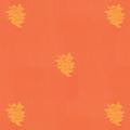 ลายดอกไม้ล่วงสีส้ม LT-045